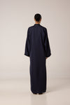 abaya bleu nuit 